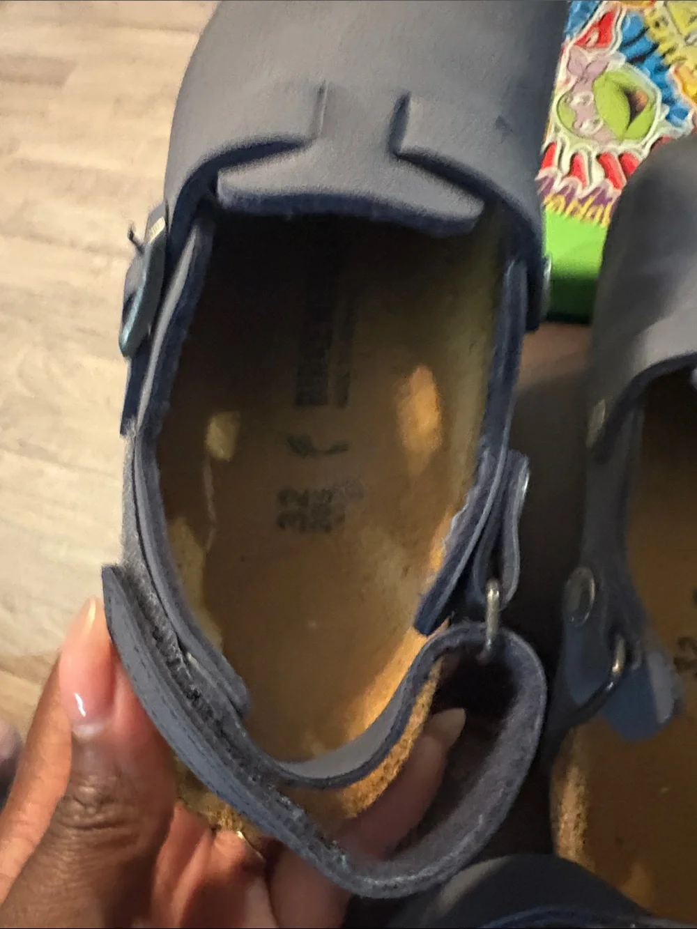 Birkenstock clogNavy Blue Slip-On Shoes